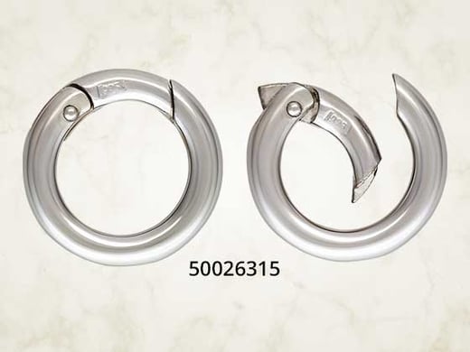 Round Push Clasps